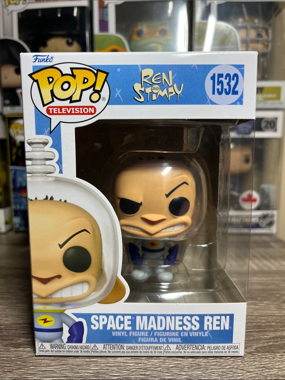 Funko Pop! Television Ren Space Madness - Blue, White & Flesh